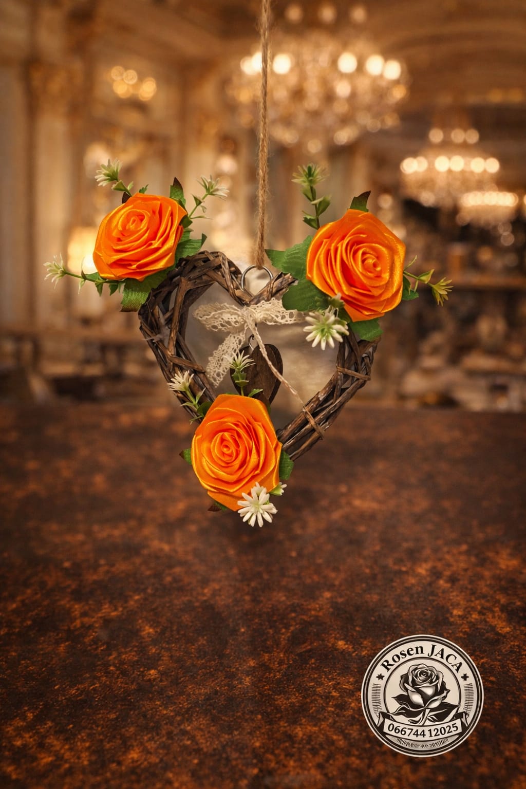 Exklusive Handgemachte Rosen Dekorationen 🌹